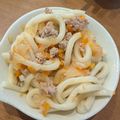 ashママ★☆'s cooksnap of when they made 子供大好き☆甘い肉味噌うどん♪.