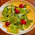 さすらい's cooksnap of when they made セロリ葉とトマトのマリネサラダ.
