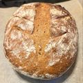 はーくんごーごー's cooksnap of when they made HBで簡単＊全粒粉カンパーニュ.