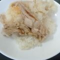 ひんべえ's cooksnap of when they made 準備10分！シンガポールの海南鶏飯.