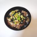 クックQHK16P☆'s cooksnap of when they made 旨い♪挽肉のあんかけ丼♡.