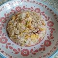 クック6DDPP8☆'s cooksnap of when they made ラーメン屋さん直伝 簡単 ねぎと卵の炒飯.