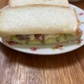 クック49L4Ho☆'s cooksnap of when they made トマトと胡瓜のサンドイッチ.