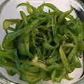 おーよん's cooksnap of when they made 無限ピーマン.