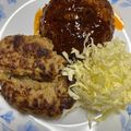 うさぎ＊゜'s cooksnap of when they made 簡単♡チーズインハンバーグ.