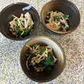 yesmama's cooksnap of when they made やみつき♪えのきとニラのおひたし.