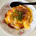 7100⭐︎'s cooksnap of when they made とろ～り♪ふわ～ん♪カニカマ天津飯★.