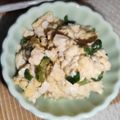 ちゃちゅ2's cooksnap of when they made 節約！メインに！ぷるんぷるん絹ごし豆腐卵.