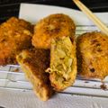 juri1211's cooksnap of when they made 残りカレーをリメイク！簡単カレーコロッケ.