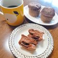 もふもふクロさん's cooksnap of when they made レンジで１分♪簡単米粉のチョコ蒸しケーキ.