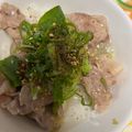 しちゅ's cooksnap of when they made ぱぱっとできる☆ねぎ塩豚丼.