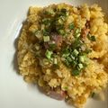 なーなちゃん's cooksnap of when they made マヨネーズで♫にんにく醤油炒飯.