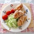 umi☆neco's cooksnap of when they made しっかり味の鶏もも肉のから揚げ　下味冷凍.