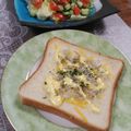 クックHG9V8Y☆'s cooksnap of when they made 朝食に♡しらすマヨトースト♡.