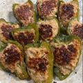 あーちゃんmama♪'s cooksnap of when they made 肉汁あふれる★ピーマンの肉詰め.