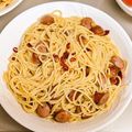misae's cooksnap of when they made ペペロンチーノパスタ.