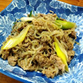 YCHキッチン's cooksnap of when they made 牛肉としらたきの✿すき焼き風炒め✿.