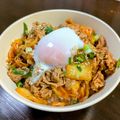 ちえたろう's cooksnap of when they made 激ウマ！簡単豚キムチ丼。.