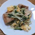 ポニーリボン's cooksnap of when they made まぐろと水菜のオイスター炒め.