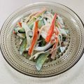 あっこ姉's cooksnap of when they made 新玉ねぎとカニカマのサラダ.