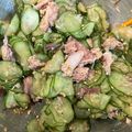 いちご帽子's cooksnap of when they made さば缶きゅうりのサッパリごま酢みそ和え☆.