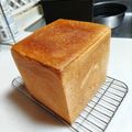 マ茶茶's cooksnap of when they made 春よ恋♡練乳ミルク角食パン♡.