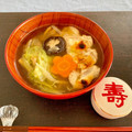 momoetsu's cooksnap of when they made 白だしで簡単！鶏肉と白菜のお雑煮.