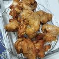 くまmomʕ•ᴥ•ʔ's cooksnap of when they made 簡単♡絶対カリカリになる唐揚げの衣♡.