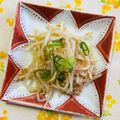 チェックのミニくま's cooksnap of when they made 簡単♬レンジで作るツナもやし♪.