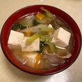 ピーナッツ子♪'s cooksnap of when they made 味噌で炒めて☆おいしい豚汁.