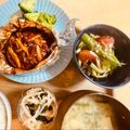 mack♪♪♪'s cooksnap of when they made ♪きゅうりトマトオクラ茗荷のごま油和え♪.
