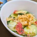 misae's cooksnap of when they made めかぶときゅうりの梅和え.