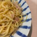 モンブランコ's cooksnap of when they made ＊鉄板！！＊失敗無しのカルボナーラ.