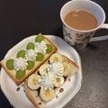 ほか弁ママ's cooksnap of when they made お好きな葡萄で作るパンケーキ葡萄以外でも.