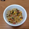 みぃくんのママ's cooksnap of when they made ニラとベーコンのチャーハン♪.
