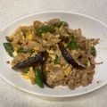 クックJM5ZYM☆'s cooksnap of when they made 豚肉とナスとピーマンのオイスター炒め.