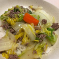ゆうそら5812's cooksnap of when they made ひき肉と白菜の中華風丼.