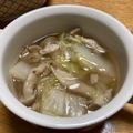 北京パンダ's cooksnap of when they made 簡単！白菜たっぷりぽかぽかスープ.