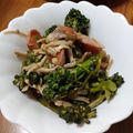 ramieru's cooksnap of when they made きのことブロッコリー🥦の煮物.