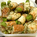 ☆8トマチー8☆'s cooksnap of when they made 少ない油で＊ししとうとちくわの磯辺揚げ.