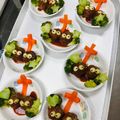 9101204's cooksnap of when they made ハロウィン☆びっくりおばけハンバーグ.