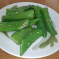 えりこ82☆'s cooksnap of when they made すぐ出来る！さっぱりおくらの胡麻和え.