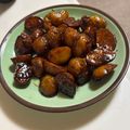 クックRB257L☆'s cooksnap of when they made 揚げじゃがいもの甘辛煮.