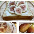 horseland's cooksnap of when they made いちじくクリチハニートースト.