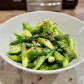Superlittleboo's cooksnap of when they made アスパラの白だし漬け.