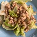 R2016's cooksnap of when they made ◇豚ミンチとキャベツの味噌炒め◇.