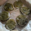 matsuma's cooksnap of when they made 柏餅じゃなく・・いばらもち.