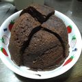 くう〜さん's cooksnap of when they made 大豆粉＊レンジでガトーショコラ.