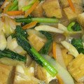 賄いのおばちゃん's cooksnap of when they made 厚揚げの小松菜しめじあんかけ.