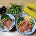 よちりん's cooksnap of when they made 簡単♫豪華☆海鮮丼☆.
